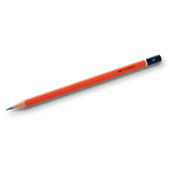 팔로미노 오렌지 연필 낱자루(2H,H,HB,B,2B,4B,6B)