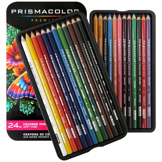 프리즈마 유성색연필 24색