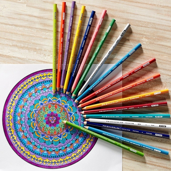 프리즈마 유성색연필 150색
