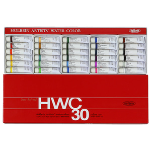 홀베인 HWC 수채물감 5ml 30색세트