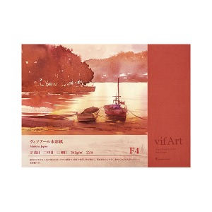 마루맨 VIFART Watercolor Block F4 332×242mm (황목/22매/242g)