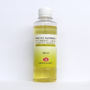 네브스카야 유화보조제 정제된 린시드유 refined linseed-oil 220ml