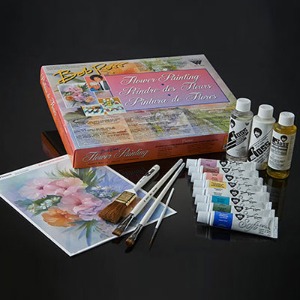 밥로스(Bob Ross) 플러럴 페인팅 세트(Floral Painting Set) R6470